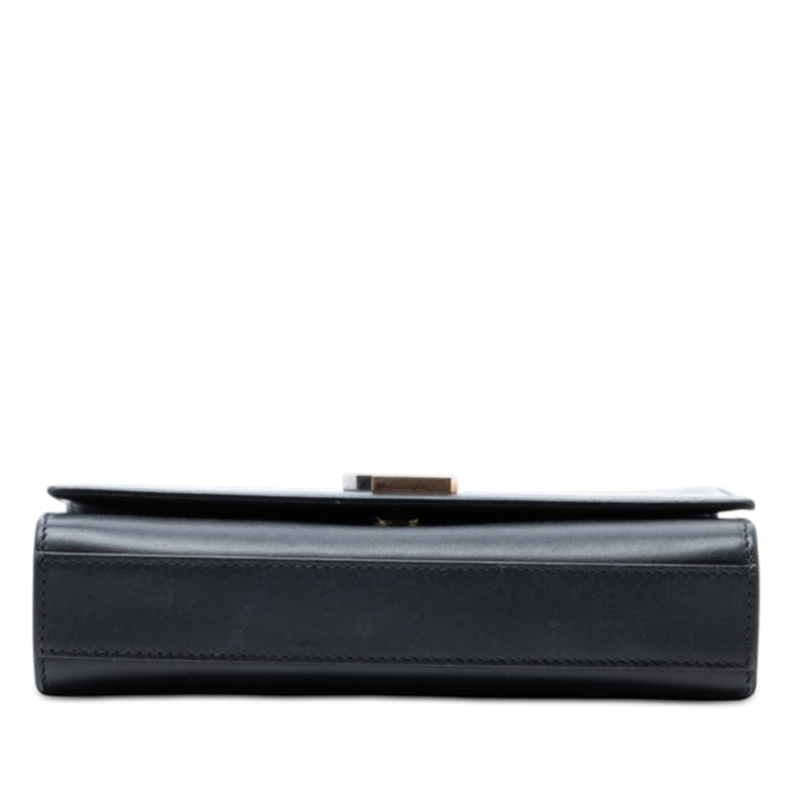 Saint Laurent Small Cuir Monogram Kate Sac porté croisé