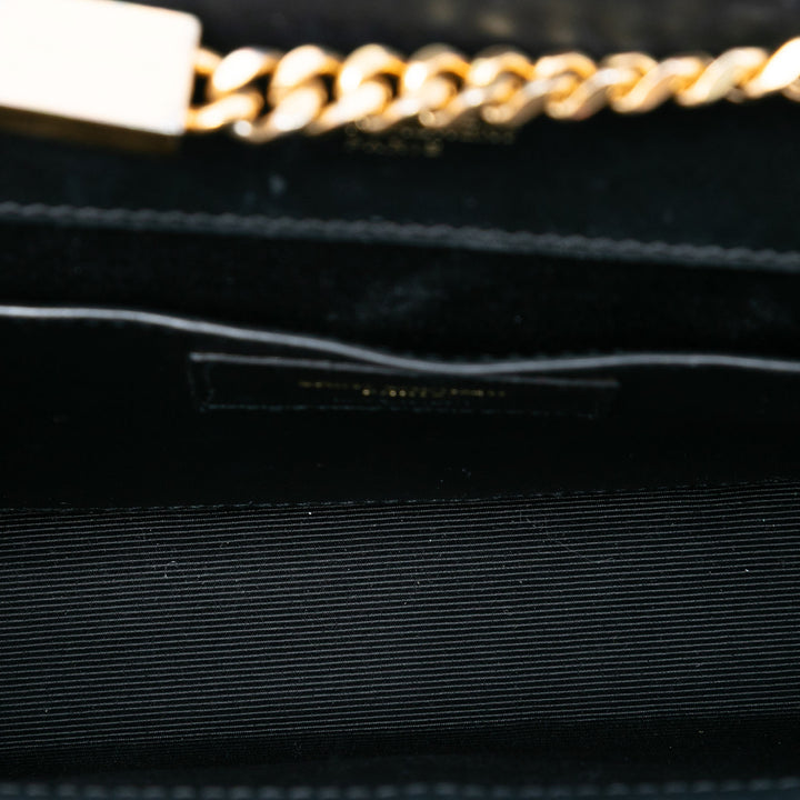 Saint Laurent Small Cuir Monogram Kate Sac porté croisé