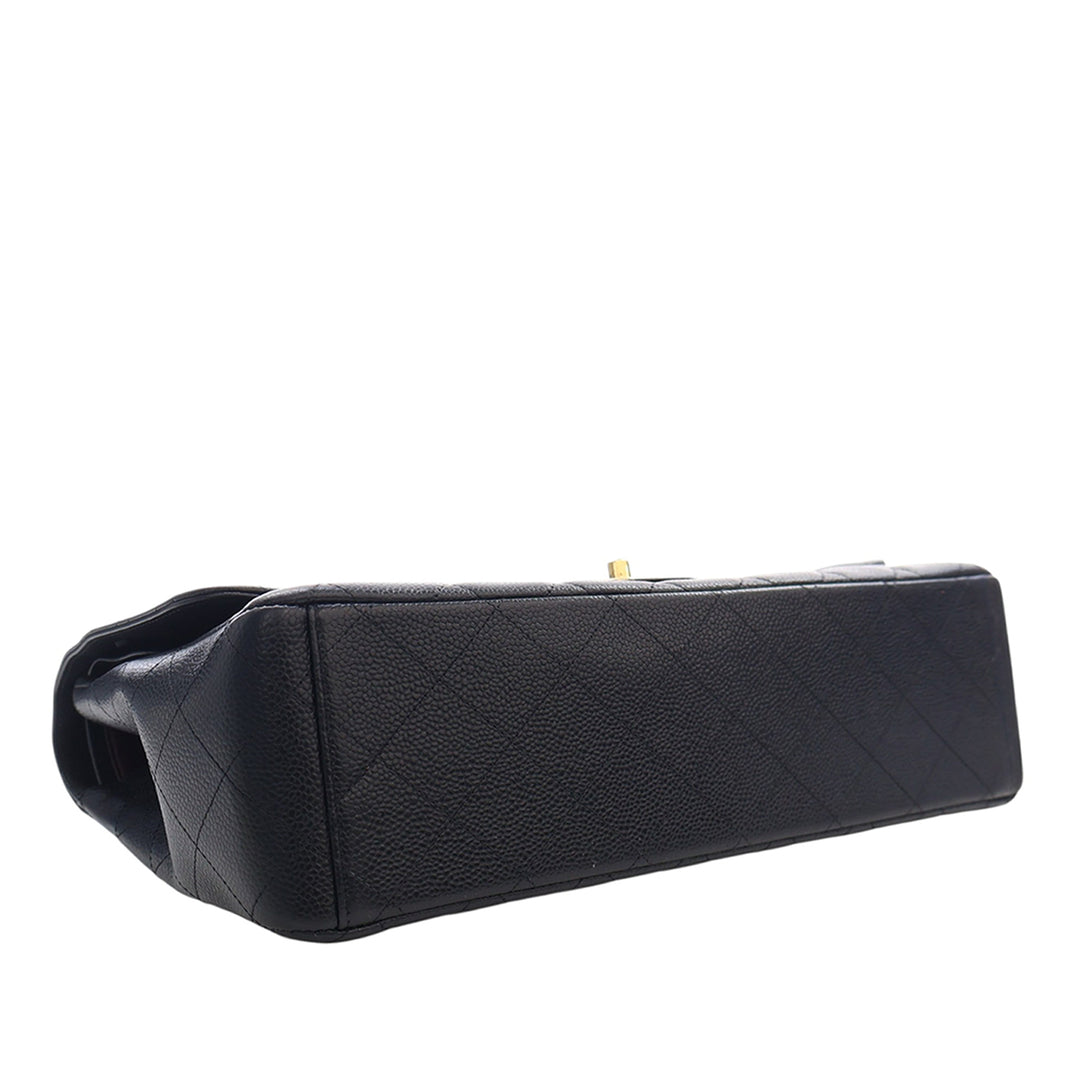 Chanel Maxi Classic Caviar Double rabat