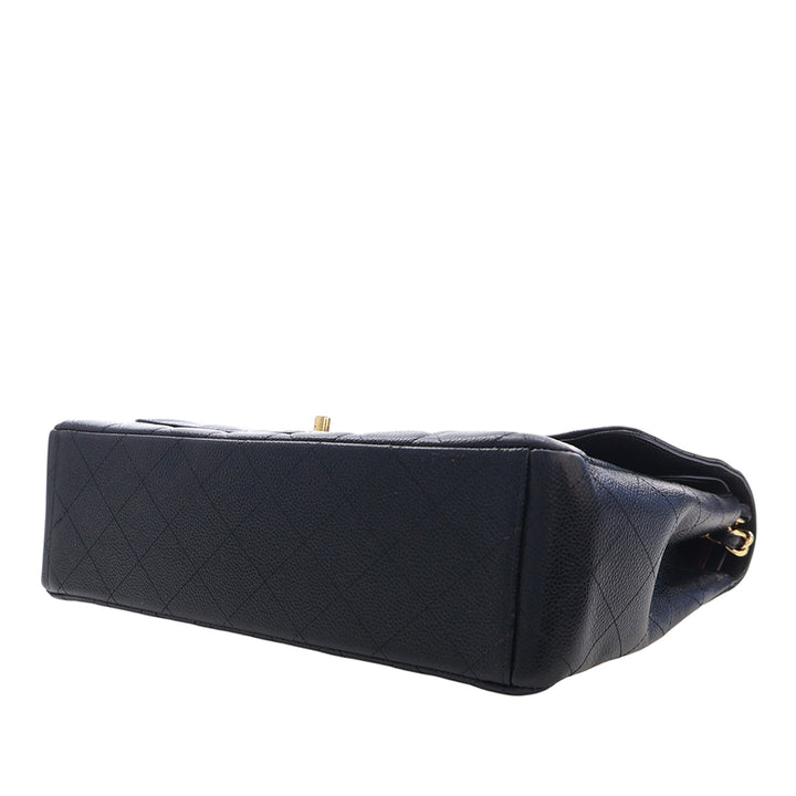 Chanel Maxi Classic Caviar Double rabat