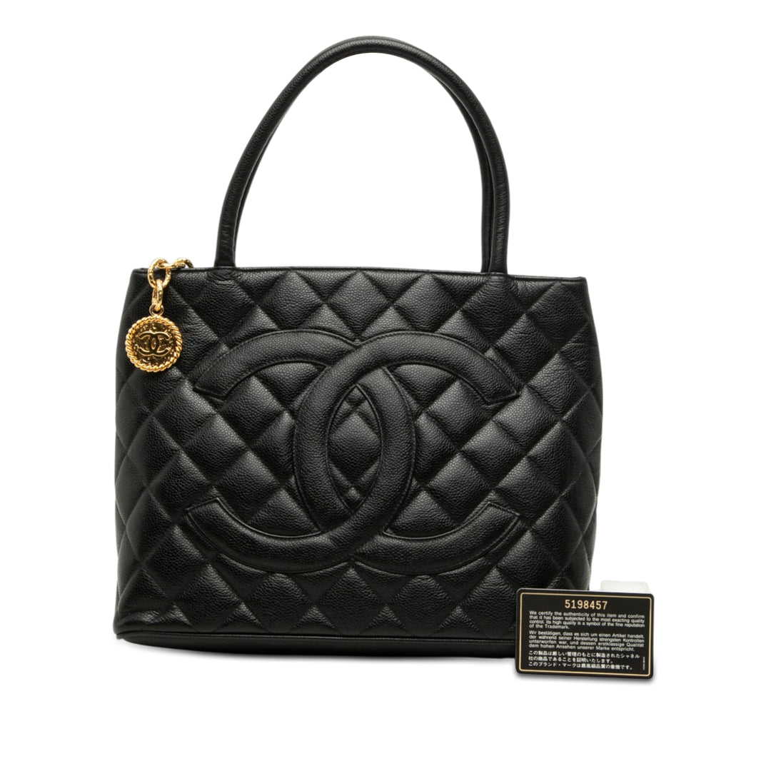 Chanel Caviar Medallion Cabas