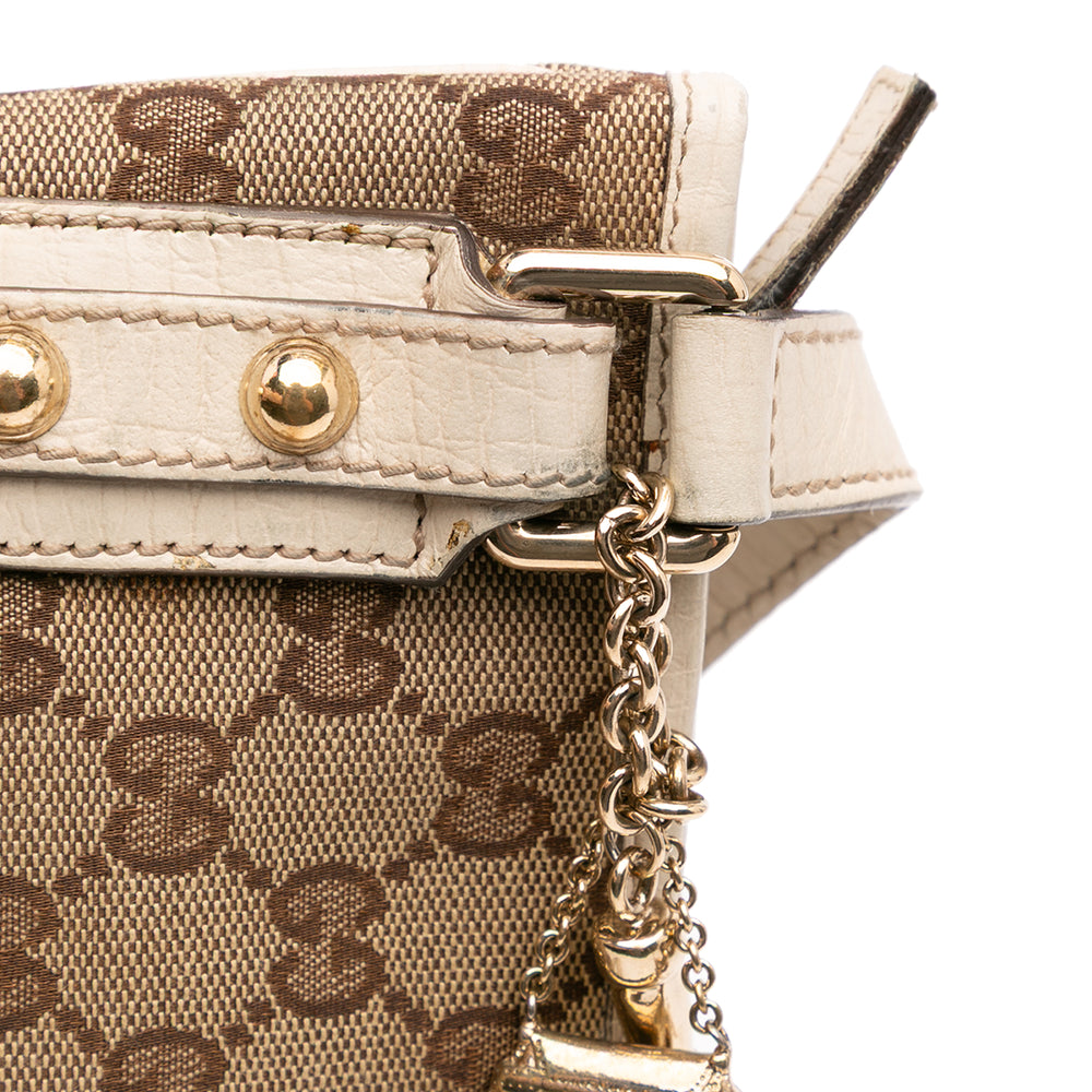 GG Canvas Jolicoeur Crossbody Brown - Gaby Paris