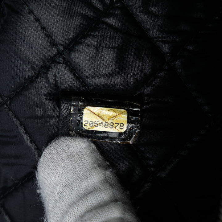 Chanel Matelassé O Étui Pochette Grand Cuir