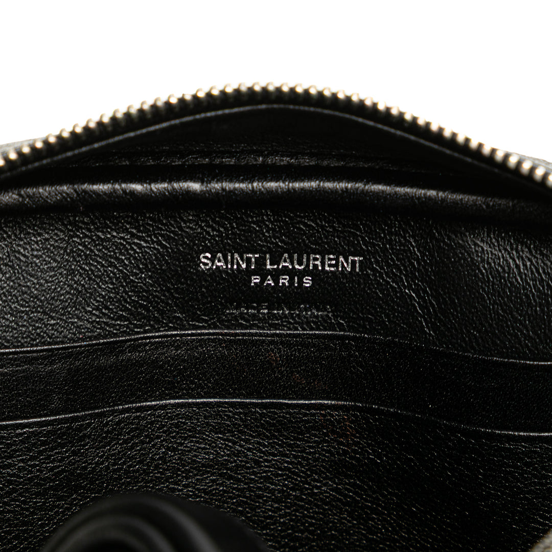 Saint Laurent Studded Cuir de veau Monogram Heart Blogger Sac porté croisé Noir – GABY PARIS Authentique