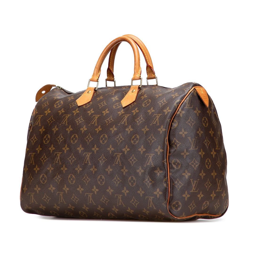 Louis Vuitton Monogram Speedy 40 Marron – GABY PARIS Authentique