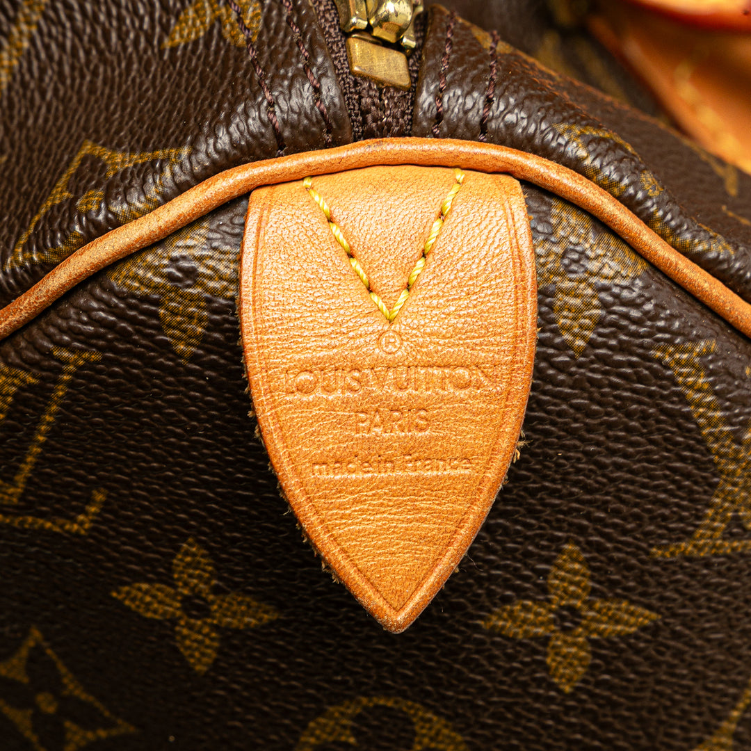 Louis Vuitton Monogram Speedy 40 Marron – GABY PARIS Authentique