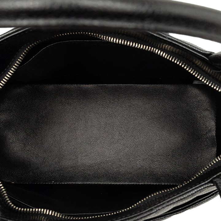 Medallion Cabas Cuir caviar Noir