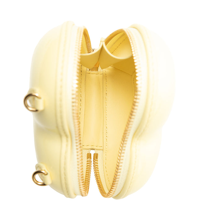 Keep My Heart Chaîne Sac Cuir verni Monogram Jaune