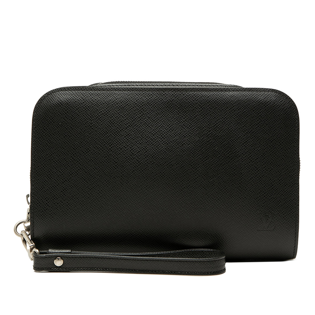 Louis Vuitton Taiga Pochette Baikal Cuir