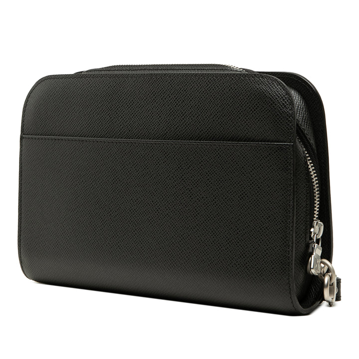 Louis Vuitton Taiga Pochette Baikal Cuir