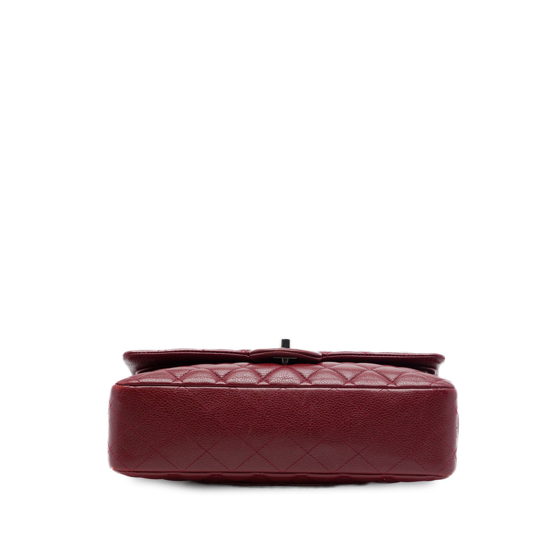 Chanel Medium Classic Caviar Double rabat