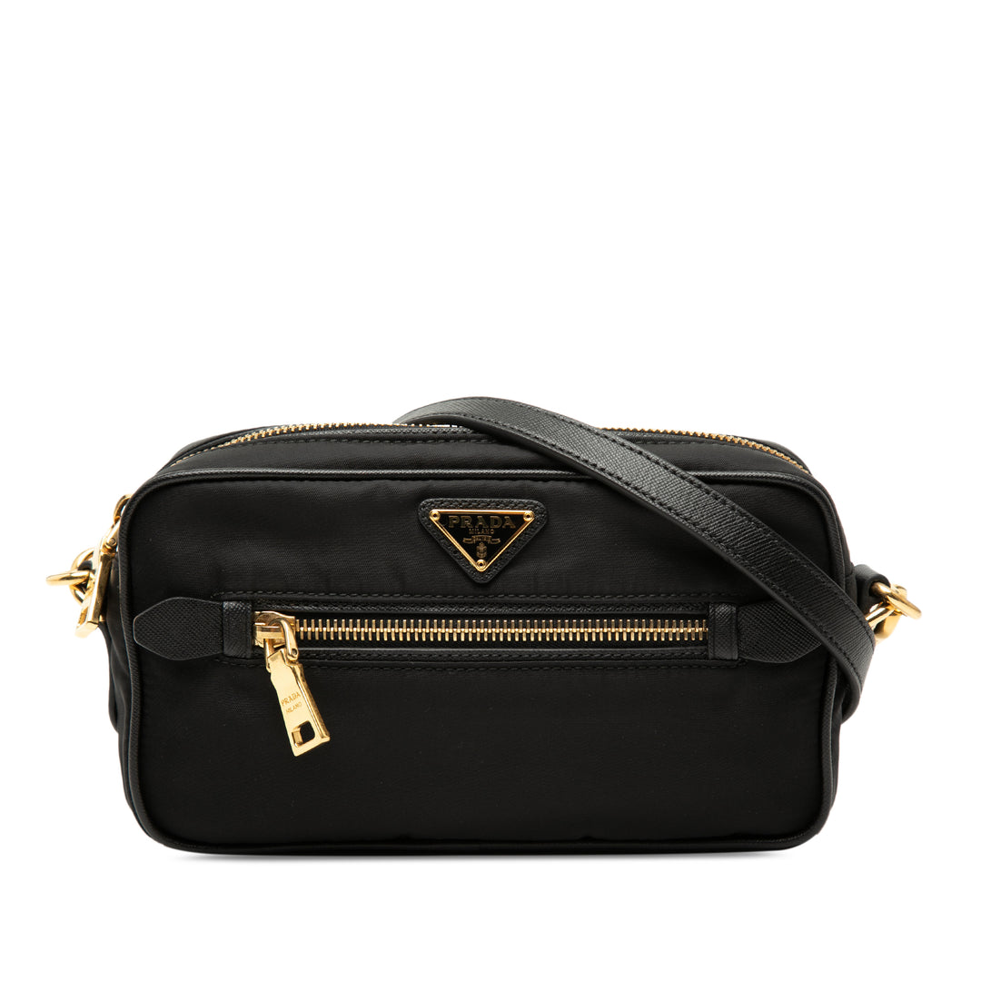 Prada Small Tessuto Front Pocket Sac caméra