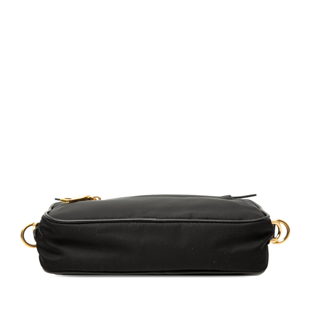 Prada Small Tessuto Front Pocket Sac caméra