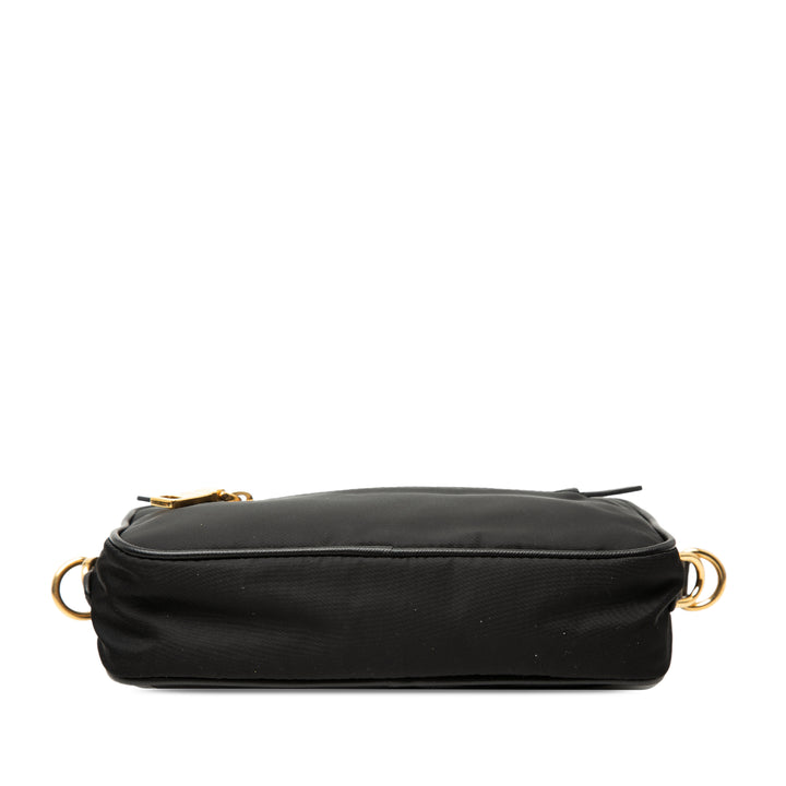 Prada Small Tessuto Front Pocket Sac caméra