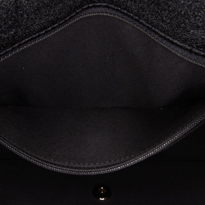 Chanel CC Bicolor Quilted Caviar Simple rabat Noir – GABY PARIS Authentique