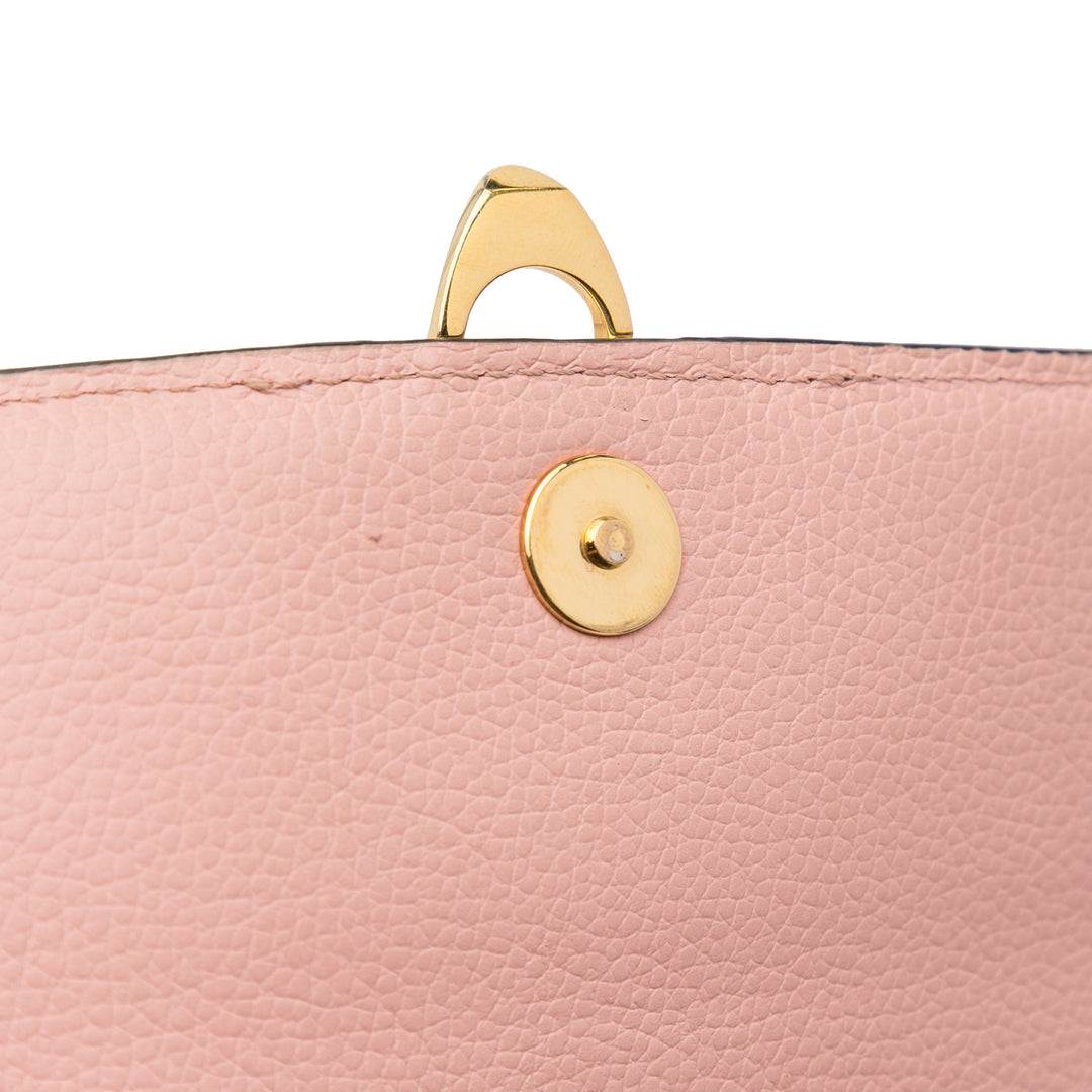 Monogram Empreinte Vavin Wallet on Chain Pink - Gaby Paris