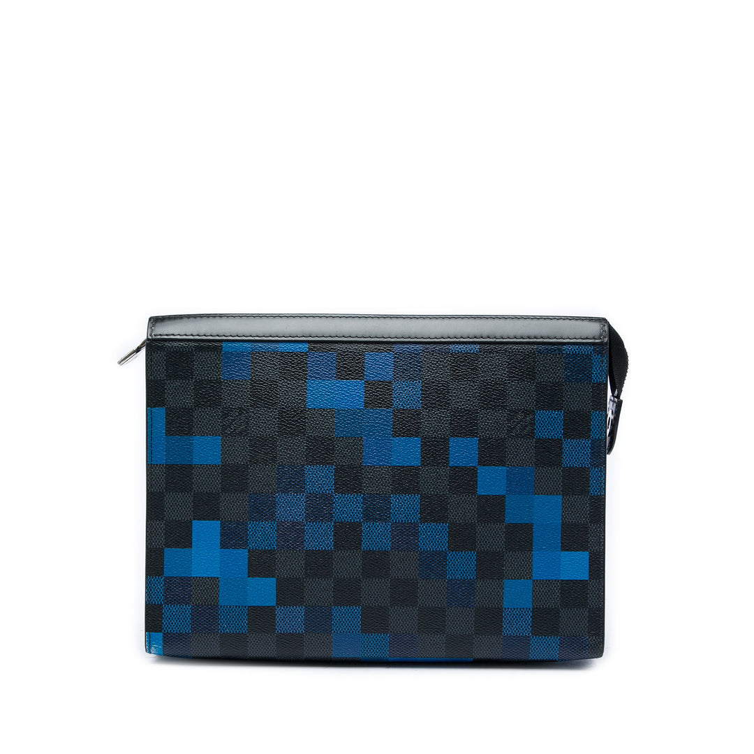 Louis Vuitton Pixel Pochette Voyage MM Damier Graphite Gris
