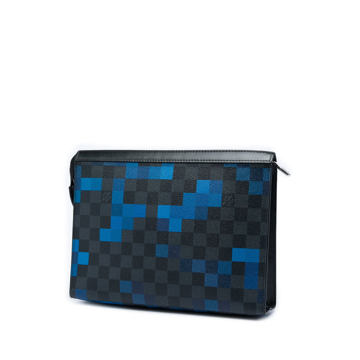 Louis Vuitton Pixel Pochette Voyage MM Damier Graphite Gris