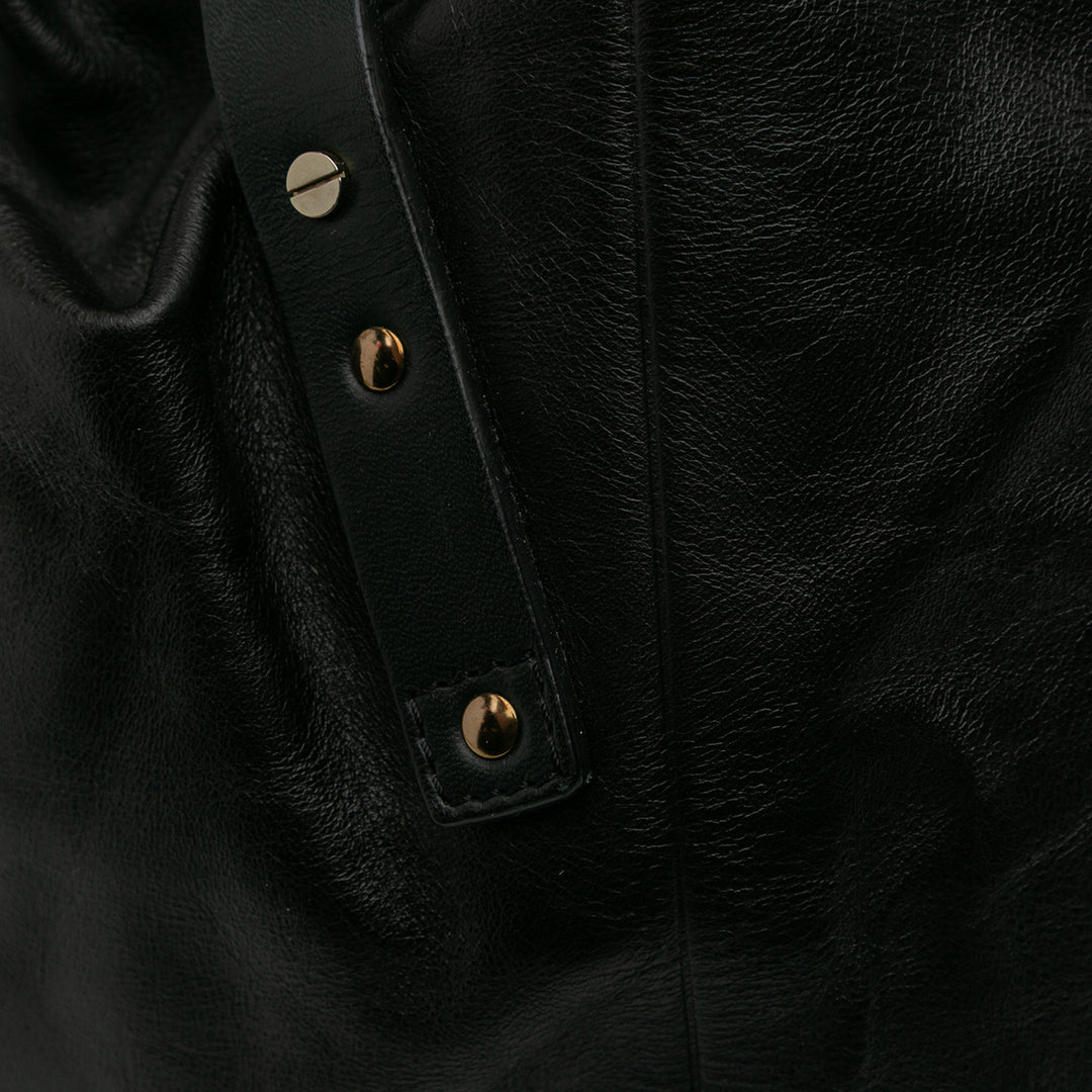 Chloé Large Cuir Victoria Cabas Noir