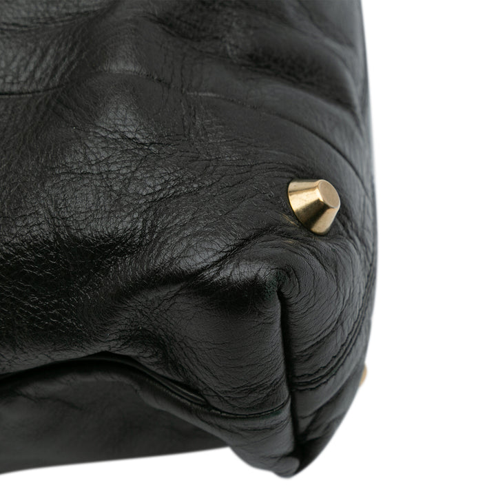 Chloé Large Cuir Victoria Cabas Noir