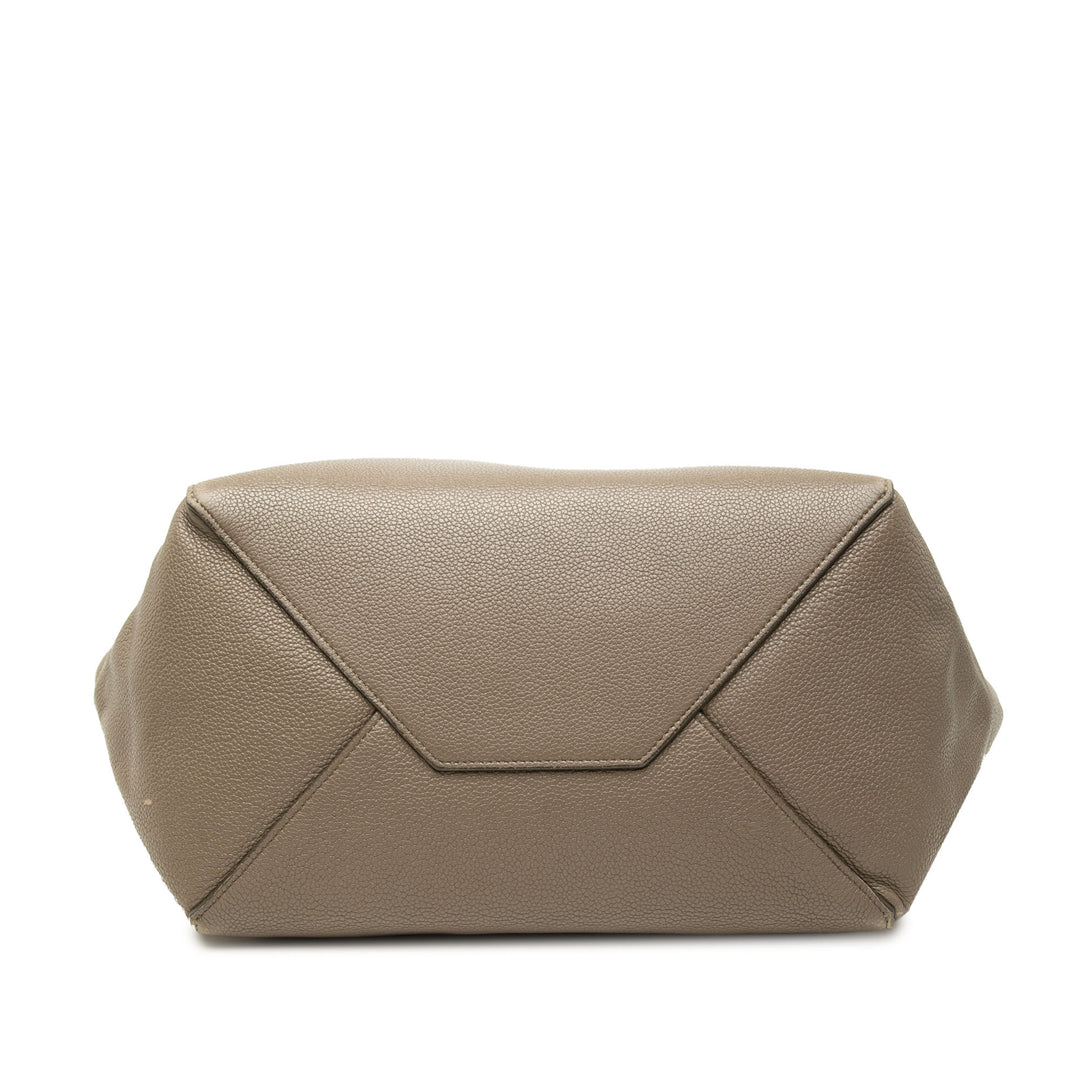 grainé Phantom Cabas Petit Cuir de veau grainé Marron