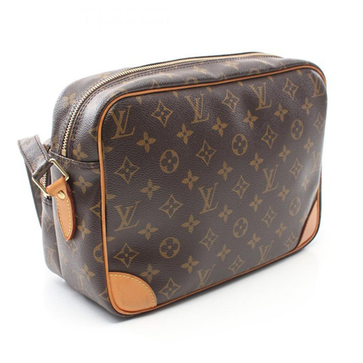 Monogram Nil Crossbody Bag Brown - Gaby Paris