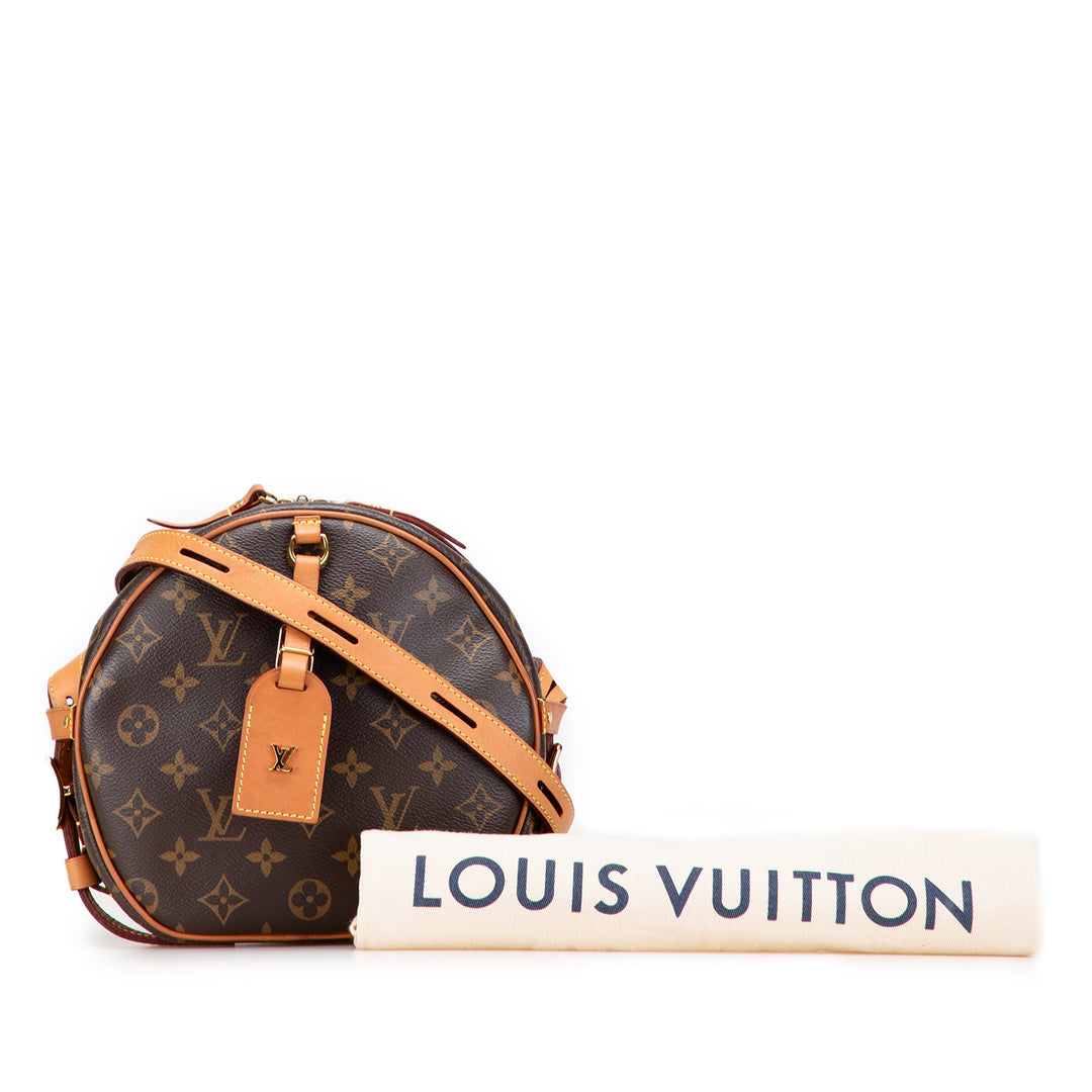 Louis Vuitton Monogram Boite Chapeaux Souple MM Marron – GABY PARIS Authentique