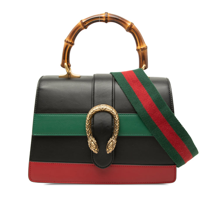 Gucci Bamboo Dionysus Web Sac Moyen Cuir