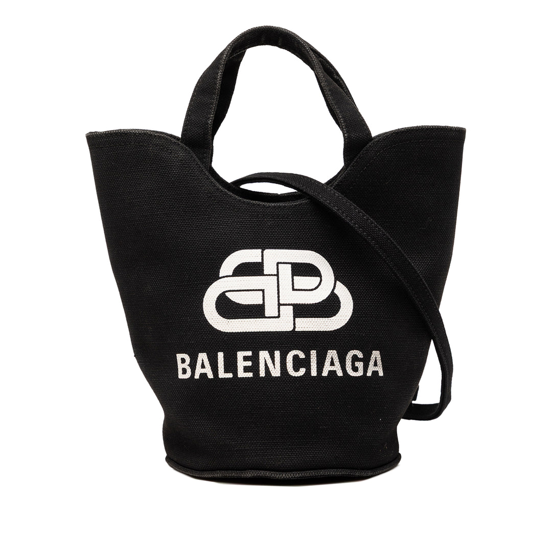 Balenciaga Toile Wave Cabas XS