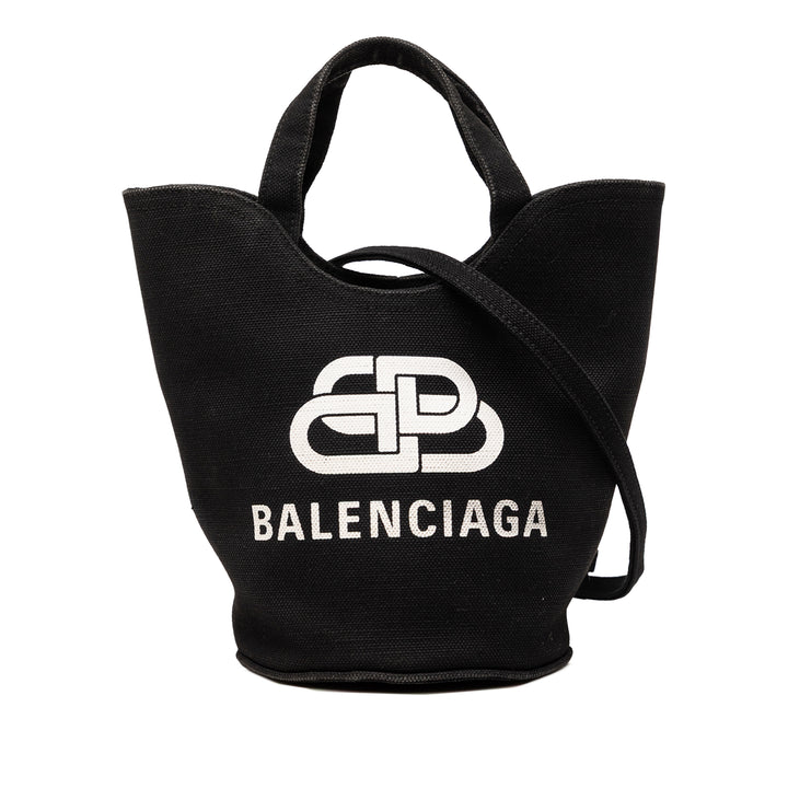 Balenciaga Toile Wave Cabas XS