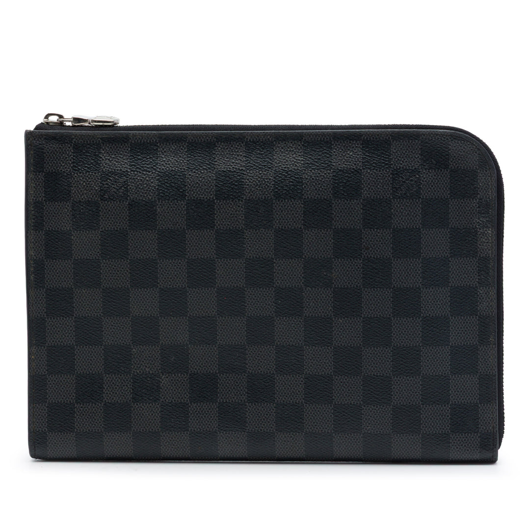 Louis Vuitton Pochette Jour MM Damier Graphite Noir