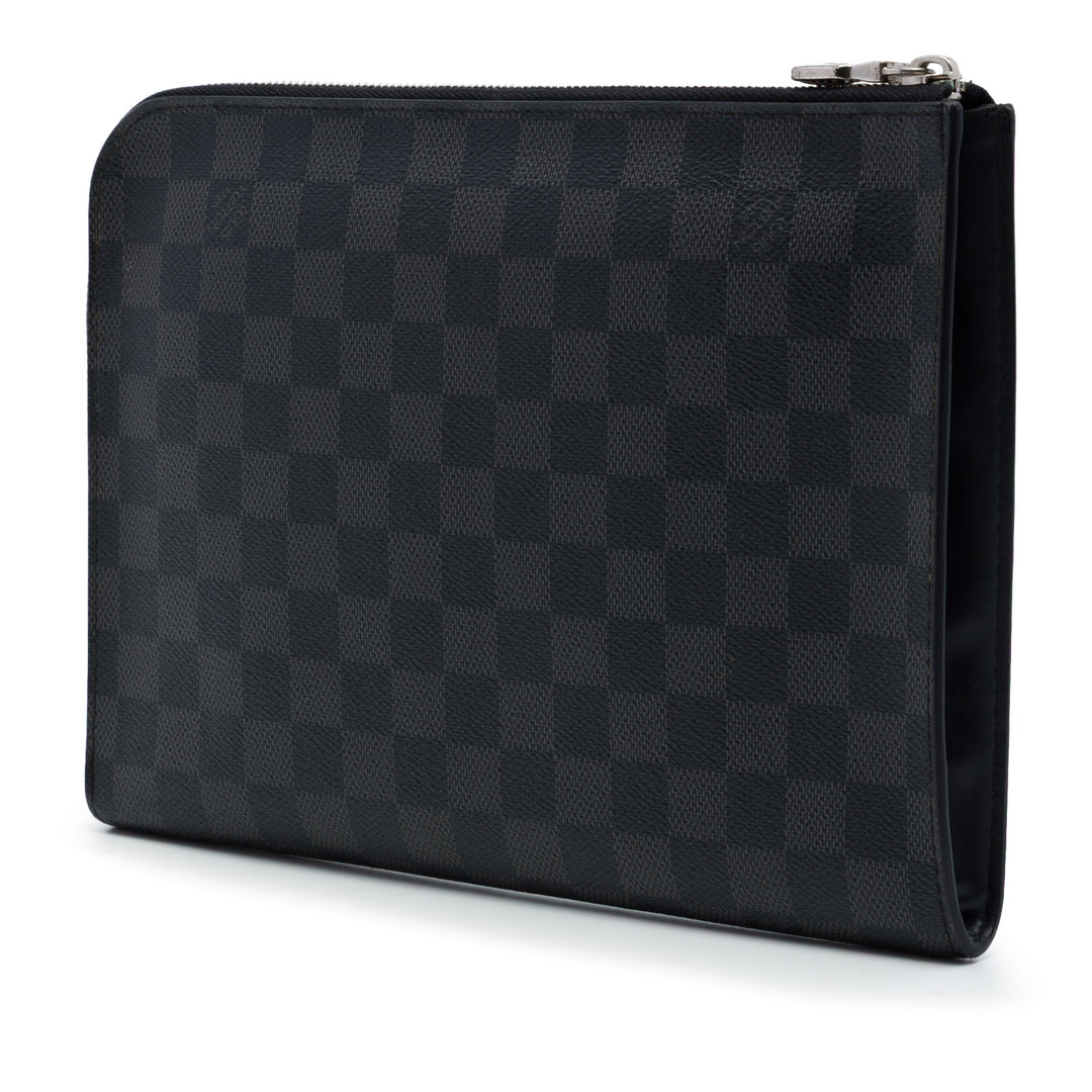 Louis Vuitton Pochette Jour MM Damier Graphite Noir