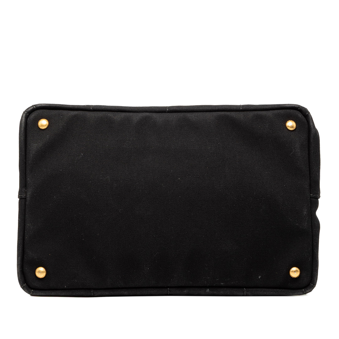 Prada Toile Canapa Logo Sac