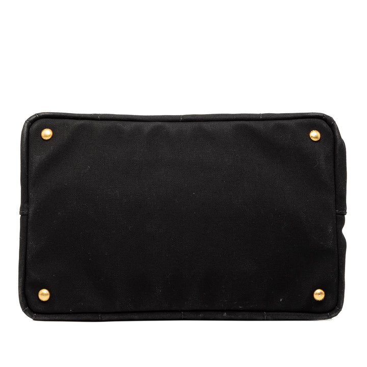 Prada Toile Canapa Logo Sac