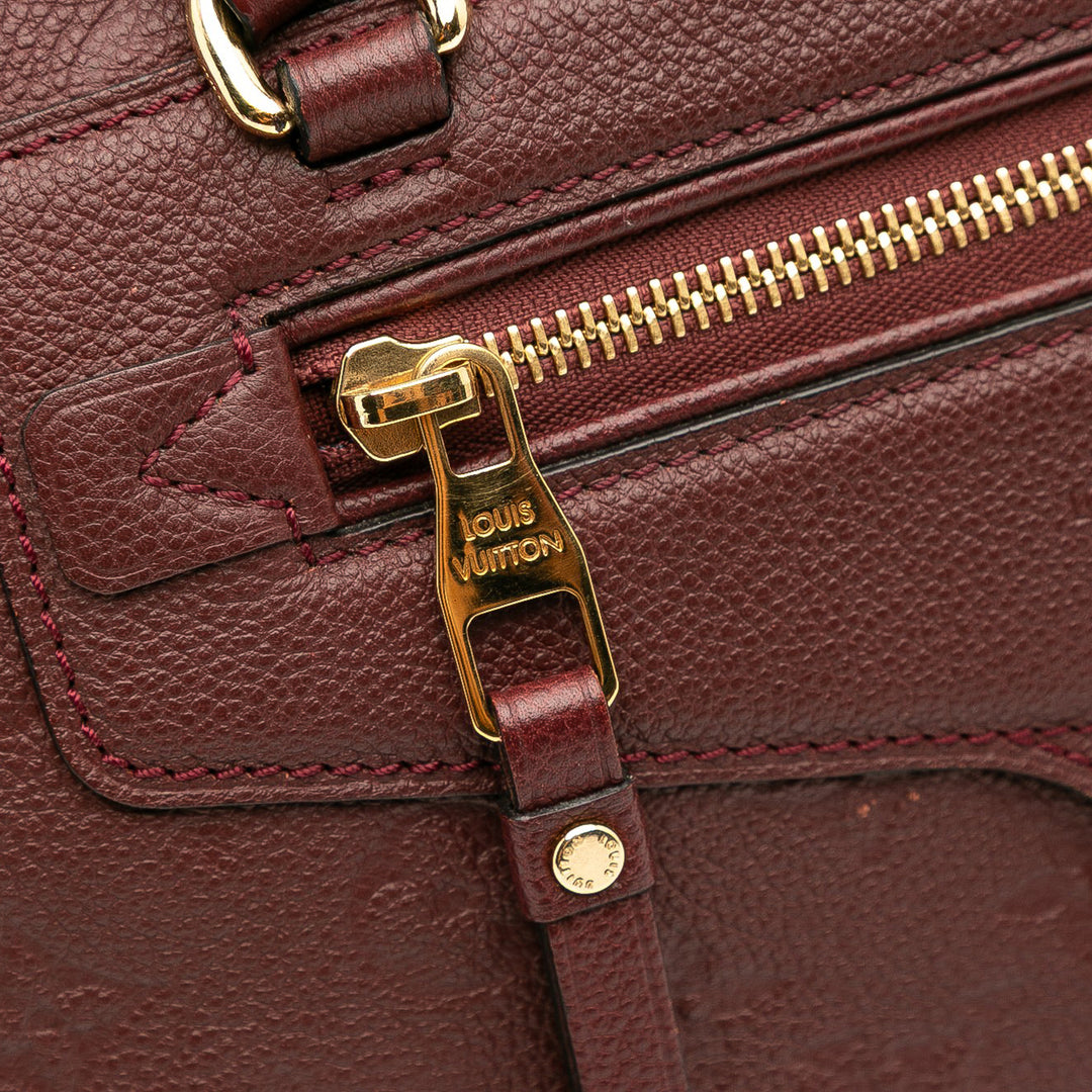 Louis Vuitton Monogram Empreinte Lumineuse PM Rouge – GABY PARIS Authentique