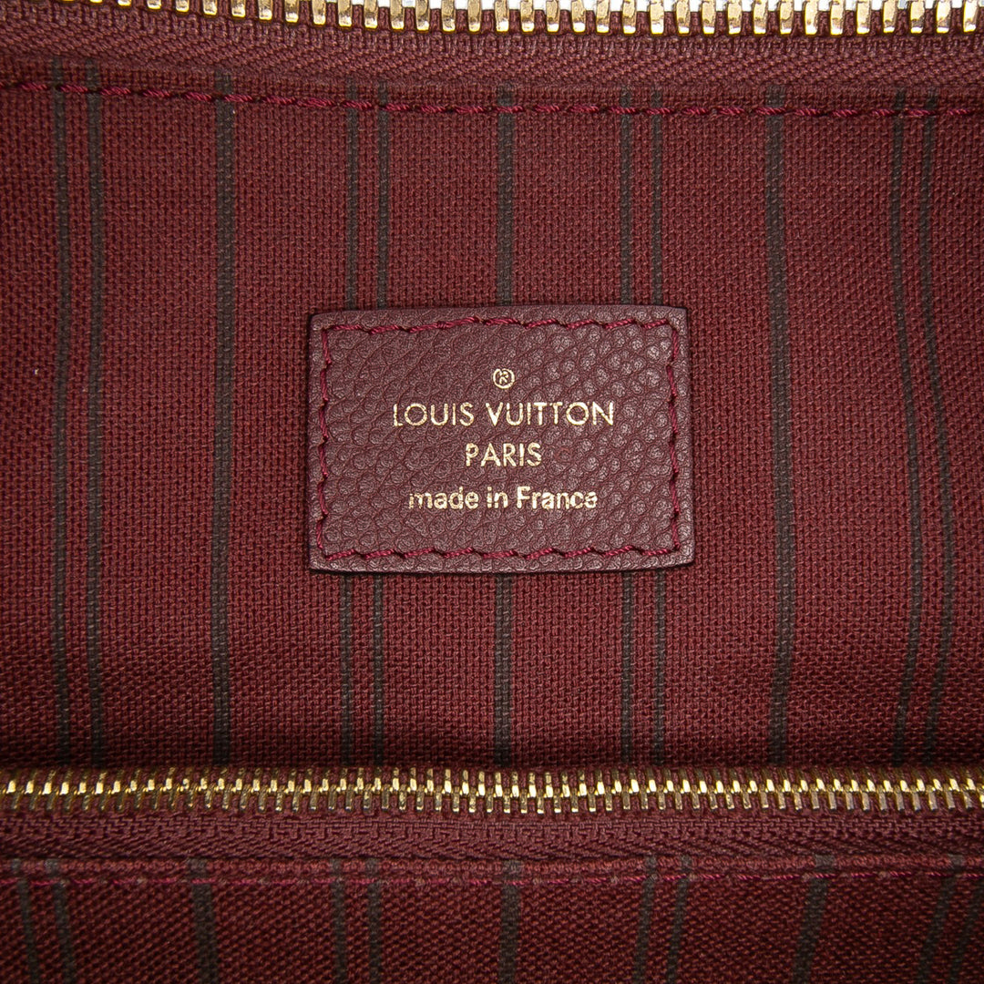 Louis Vuitton Monogram Empreinte Lumineuse PM Rouge – GABY PARIS Authentique