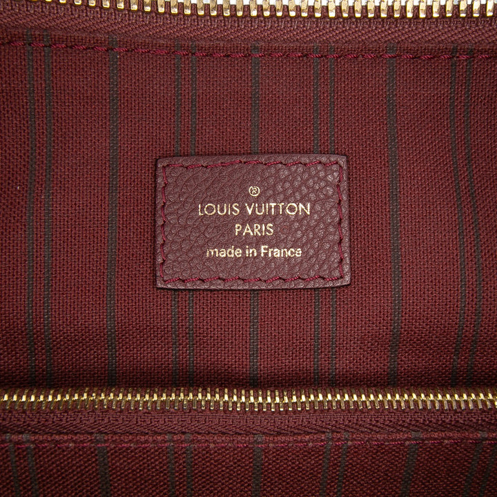 Louis Vuitton Monogram Empreinte Lumineuse PM Rouge – GABY PARIS Authentique