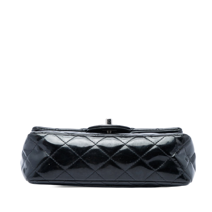 Chanel Sac bandoulière Classic Rectangulaire Rabat simple Mini Noir – vue 3 – GABY PARIS
