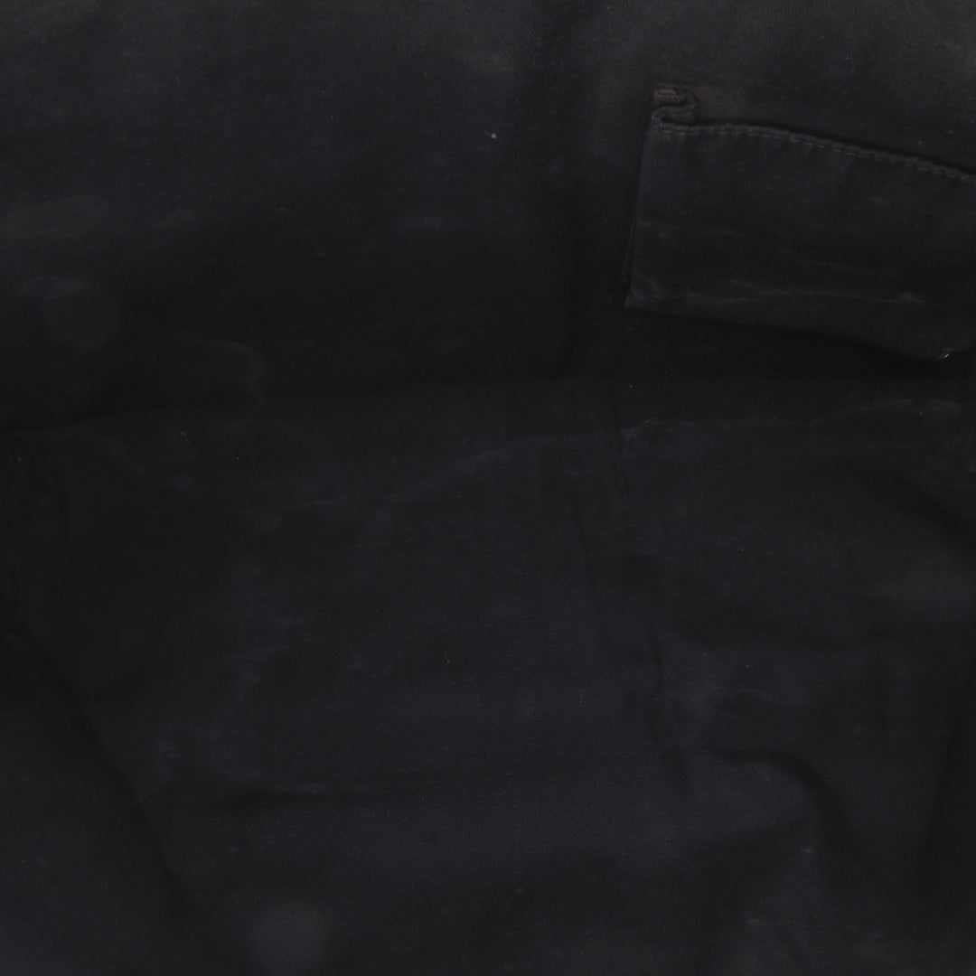 GG Canvas Abbey D Ring Pocket Tote Black - Gaby Paris