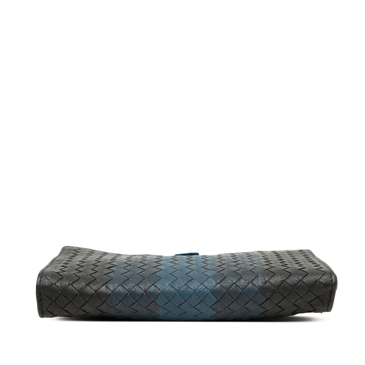 Tricolore Intrecciato Multifunction Pochette nappa Noir