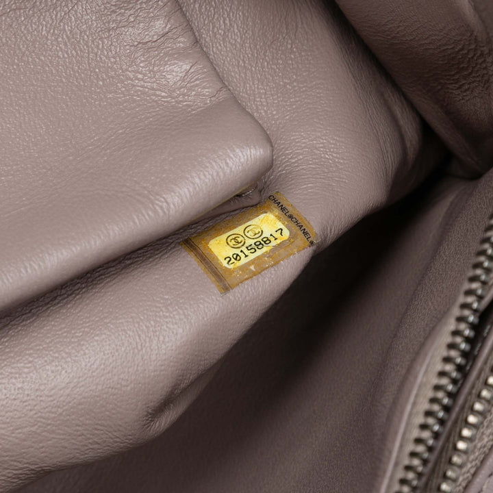 Chanel CC Matelassé Caviar Border à rabat – GABY PARIS Authentique