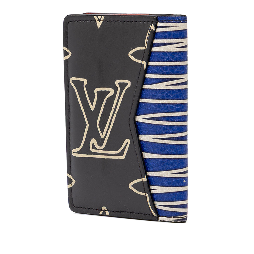 Louis Vuitton Porte-cartes Patchwork Poche Organizer Monogram Marron – vue 2 – GABY PARIS