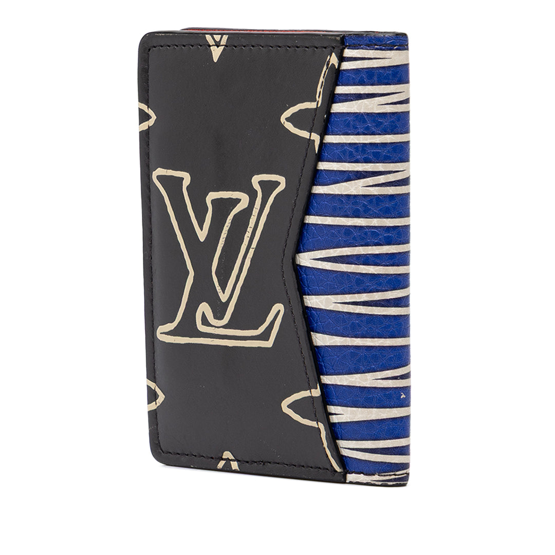 Louis Vuitton Porte-cartes Patchwork Poche Organizer Monogram Marron – vue 2 – GABY PARIS
