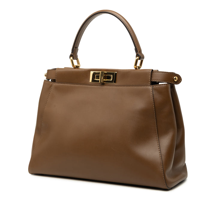Fendi Medium Cuir Peekaboo Iconic Sac