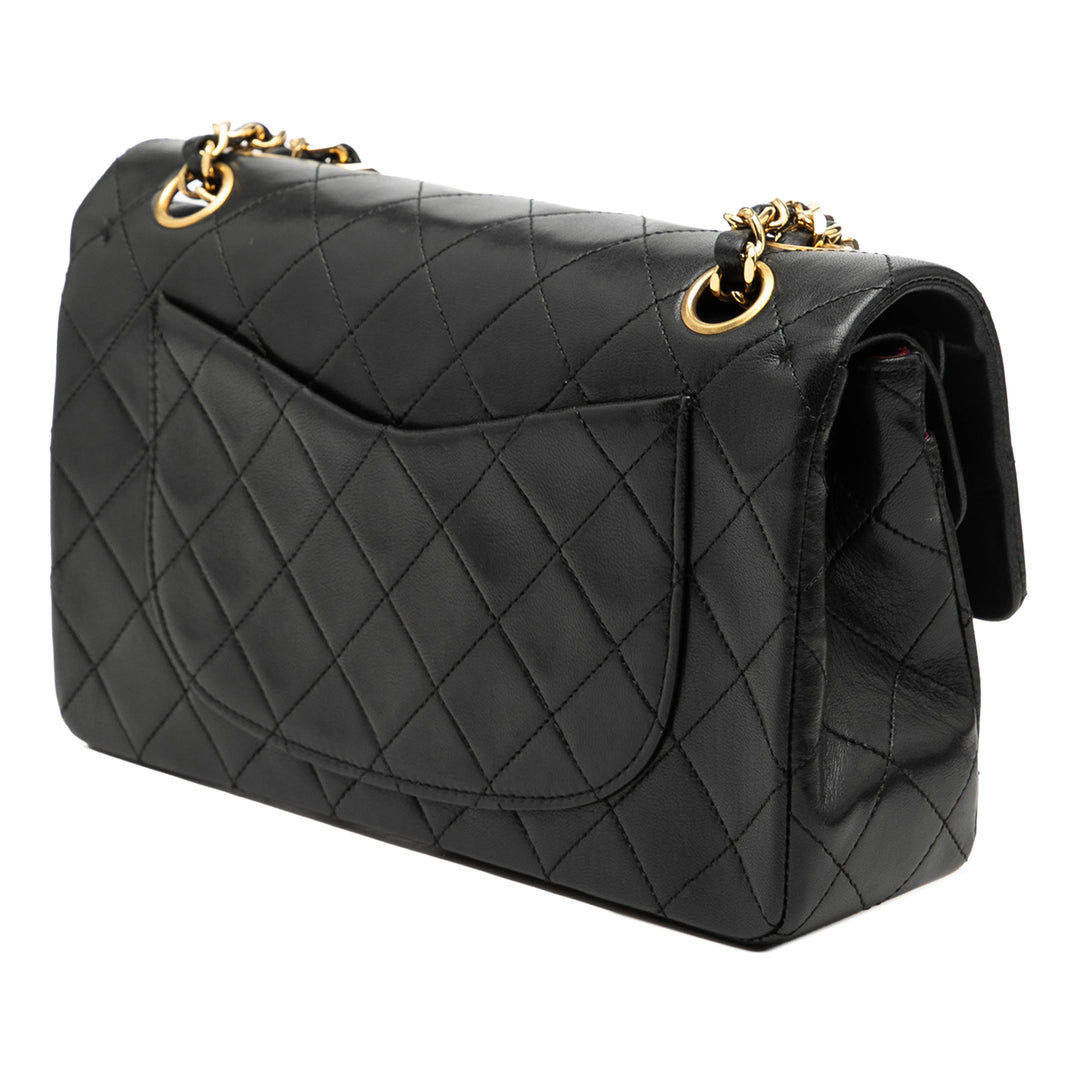 Chanel Small Classic Cuir d’agneau Double rabat