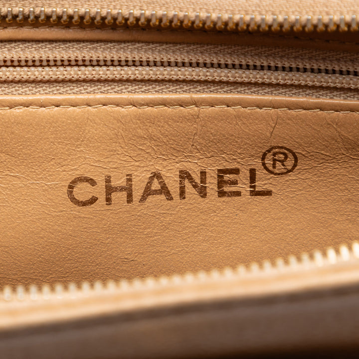 Chanel CC Caviar Turn Lock Cabas