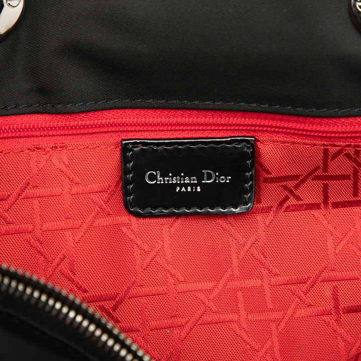 Dior Extra Large Nylon Cannage Lady Dior