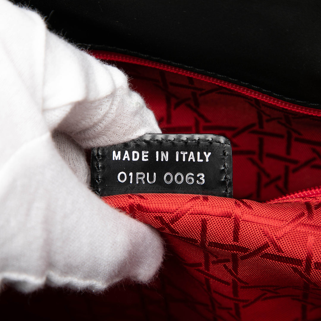 Dior Extra Large Nylon Cannage Lady Dior