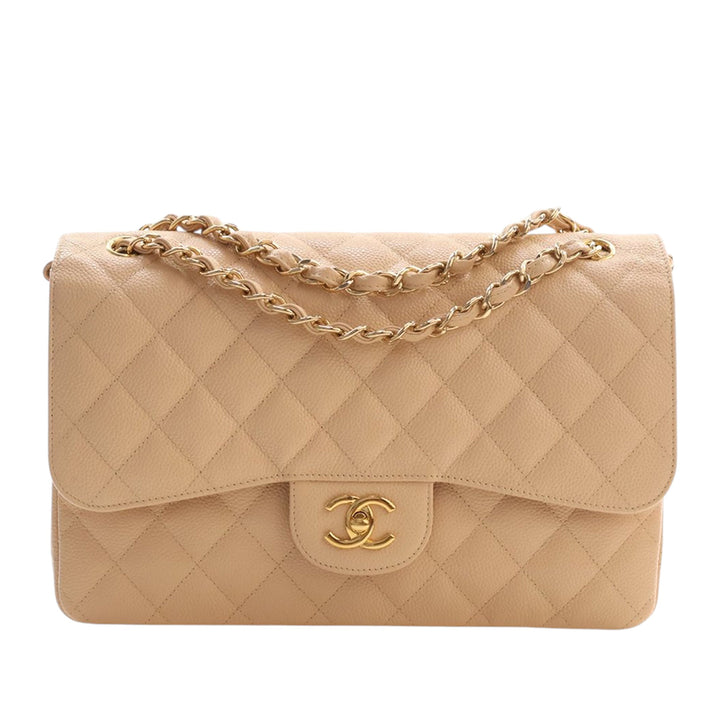 Chanel Jumbo Classic Caviar Double rabat