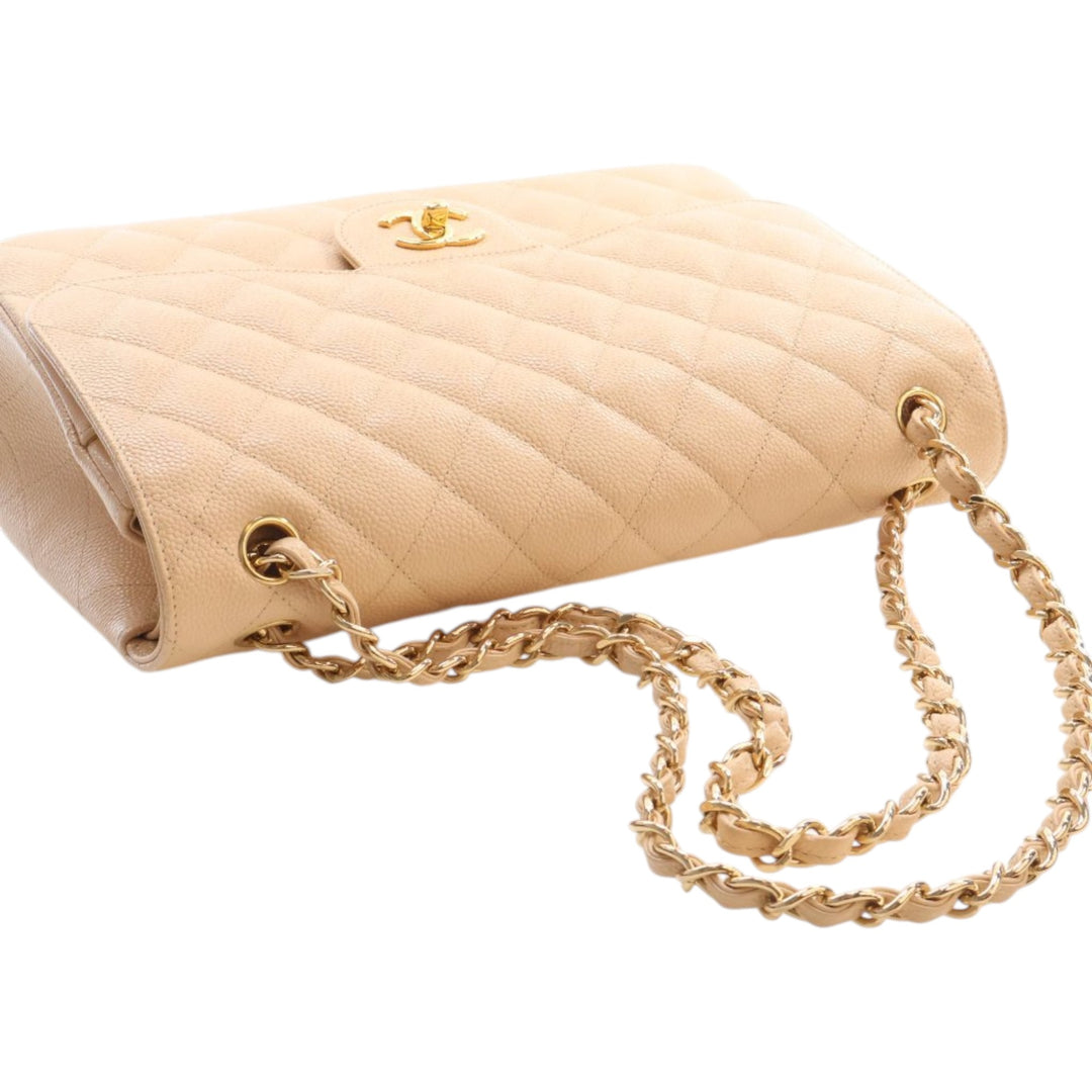 Chanel Jumbo Classic Caviar Double rabat